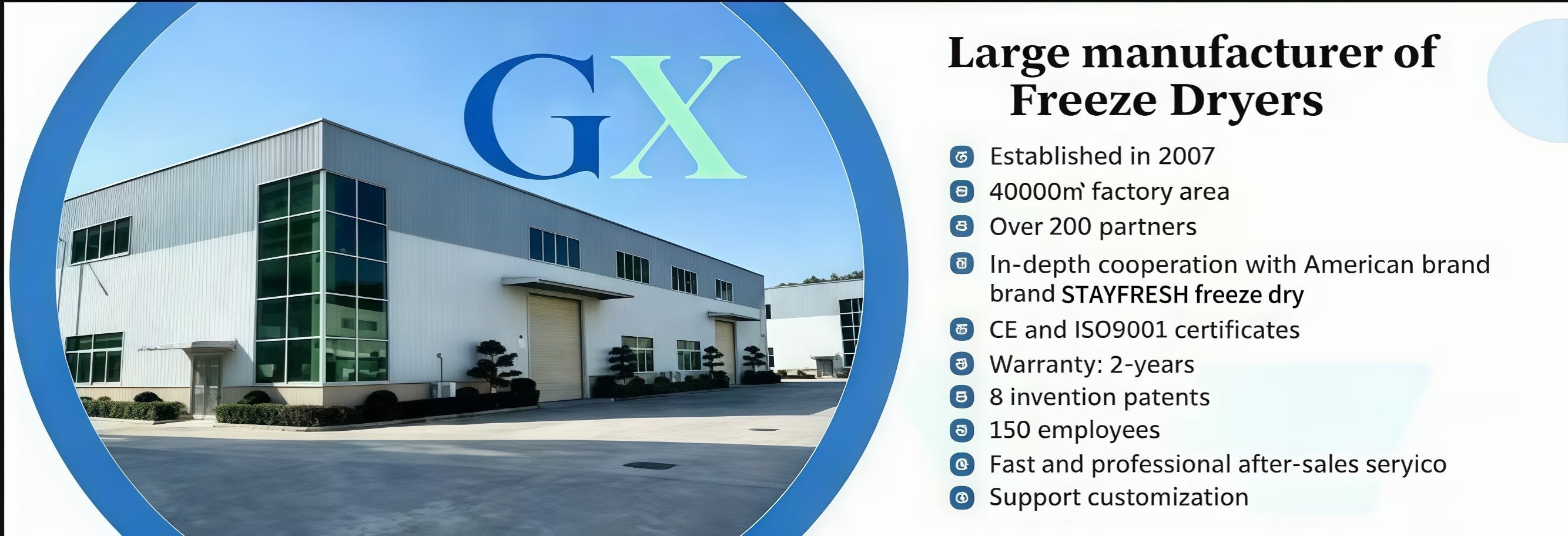 qualité dessiccateur de gel à la maison usine