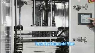 Lyophilisateur industriel 100KG Max Shelf