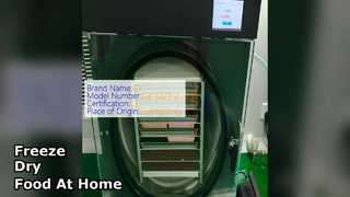 Le lyophilisateur domestique préserve les aliments pendant longtemps