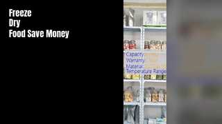 Mini lyophilisateur domestique pour aliments