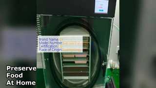Lyophilisateur domestique pour des aliments de longue durée