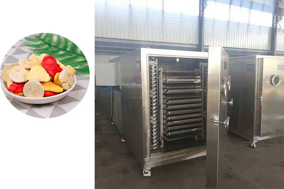 304 SUS séchoir industriel par congélation avec système de réfrigération Bitzer