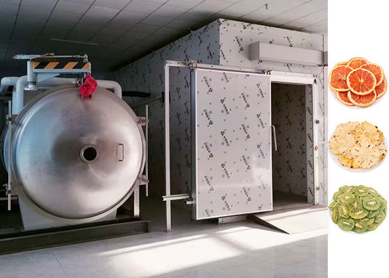 Machine de séchage par congélation sous vide en acier inoxydable 200 kg/ lot