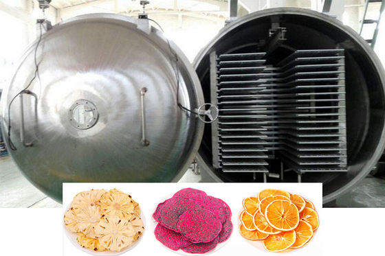 100-200 kg Lyophilizer séchoir à gel contrôle PLC chauffage électrique