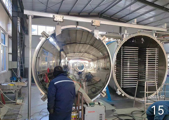 Produits alimentaires Vacuum industriel Equipement de congélation à séchage Fruits légumes Viande