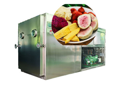 100 kg 200 kg lyophilisateur à vide à froid alimentaire contrôlé par PLC