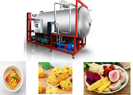 Séchoir à vide et congélateur pour aliments de qualité industrielle 300 kg/ lot