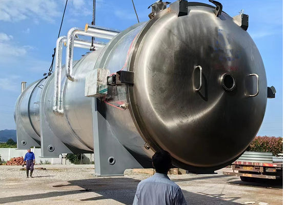 200 kg Déshydrateur de nourriture sous vide Séchoir à gel Construction en acier inoxydable