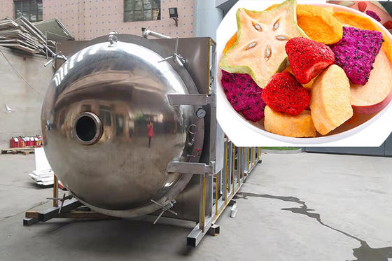 Contrôle PLC Séchoir à gel industriel Fleurs comestibles 500 kg par lot