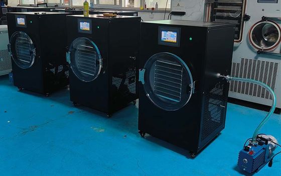 Séchoir de congélation à domicile à commande PLC en acier inoxydable d'une capacité de 6 à 8 kg