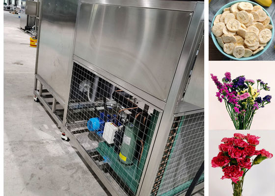200 kg machine de congélation et séchage des aliments Leybold système de réfrigération