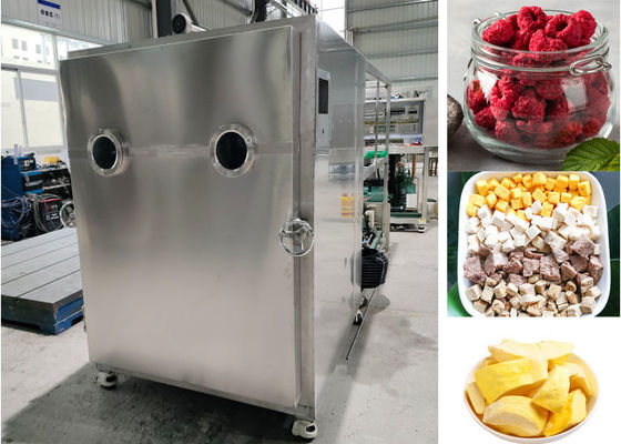 Grande machine de congélation de fruits secs avec un degré de vide ≤ 13 Pa