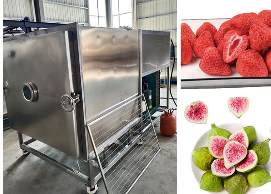 300 kg/ lot de nourriture à grande échelle Séchoir sous vide à congélation contrôlé par PLC