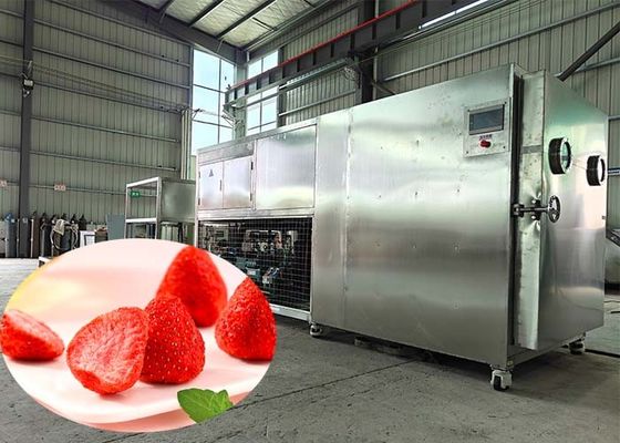 Sécheuse lyophilisatrice industrielle à commande PLC pour l'industrie pharmaceutique