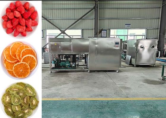 Séchoir à gel refroidi à l'air 30 à 35 kg par lot Pour le séchage des fruits et légumes
