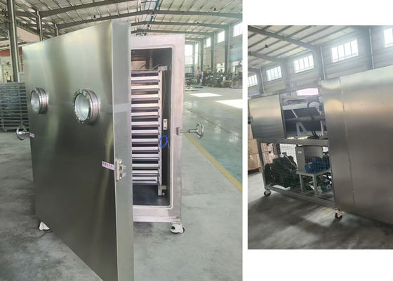 Machine de séchage par congélation à commande PLC intelligente avec unité de réfrigération BITZER