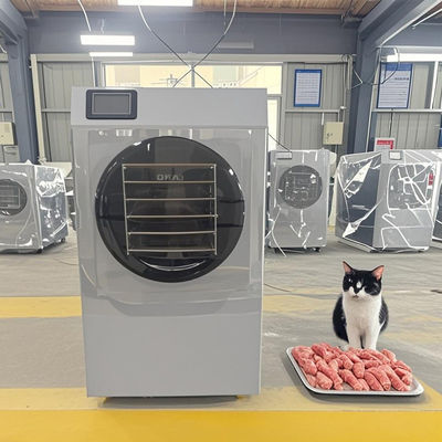 Nourriture pour animaux de compagnie 10 kg Séchoir à gel automatique Système industriel de conservation des aliments économe en énergie