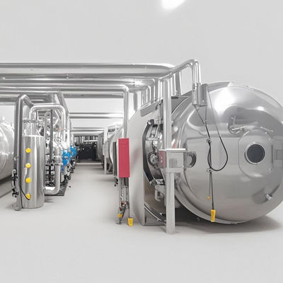 500 kg machine de séchage par congélation industrielle lyophilisateur commercial pour l'alimentation / pharmaceutique