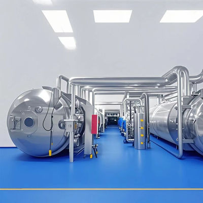 Lyophilisateur commercial de grande capacité 1 tonne pour produits laitiers/poudre