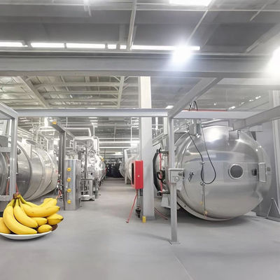 Unité de lyophilisation industrielle en acier inoxydable de 500 kg