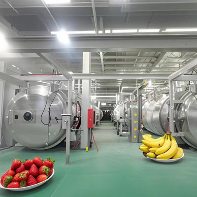 Équipement de séchage par congélation industriel commercial, capacité 1000 kg, destiné à l'usage en laboratoire ou en usine