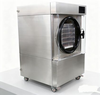 Un séchoir-congélateur compact, facile à utiliser, parfait pour les familles, qui cible des publics spécifiques et met l'accent sur la facilité d'utilisation.