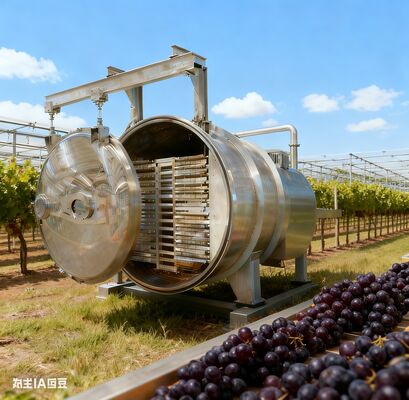 Construit pour l'endurance: séchoir industriel à faible entretien pour le traitement des ingrédients 24 heures sur 24 et 7 jours sur 7.