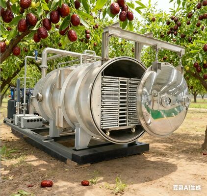 Le séchoir industriel de 100 kg: haut rendement, faible coût d'exploitation.