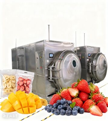 Lyophilisateur à grande échelle : Lyophilisateur industriel automatisé et économe en énergie pour la conservation à grand volume