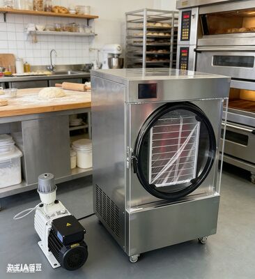 Machine de séchage par congélation à table: cycles de séchage rapides, mode d'économie d'énergie