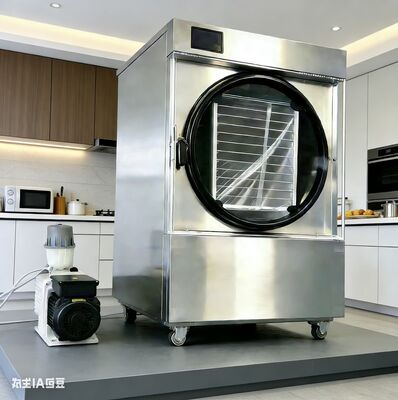 Appareil de conservation des aliments domestique facile à utiliser : commandes simples, nettoyage facile – Créez des fruits croustillants, des repas instantanés et des réserves alimentaires d'urgence