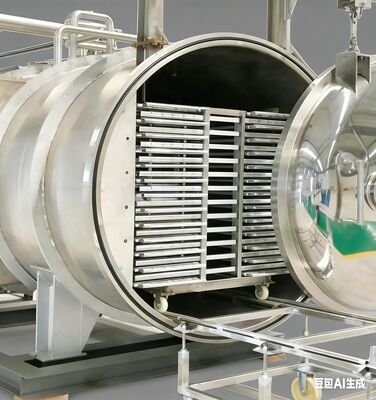 Sécheuse-gélateuse à vide automatique avec temps de séchage de 20 à 24 heures, idéale pour la production de produits chimiques pharmaceutiques et alimentaires