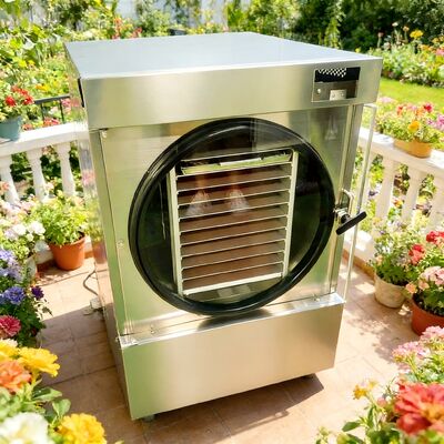 Lyophilisateur domestique en acier inoxydable SUS304 alimenté par un compresseur Danfoss 220V 1PH 50 60HZ optimisé pour la maison et la conservation des aliments