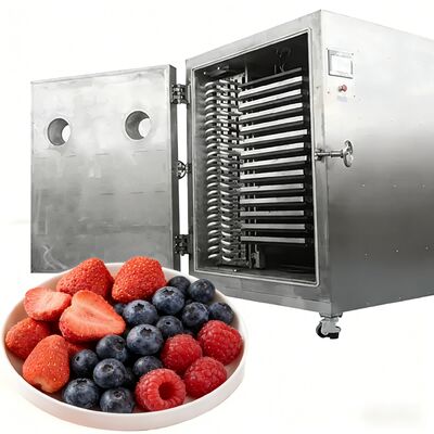 Système de commande PLC Séchoir industriel par congélation avec un temps de séchage de 20 à 24 heures Conçu pour le séchage alimentaire pharmaceutique et chimique