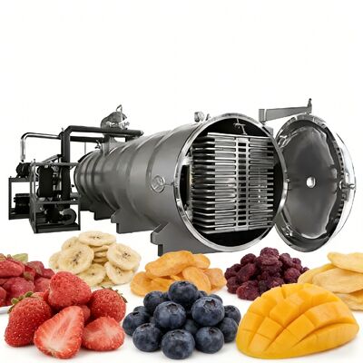 Plage de température de moins 50 Celsius à plus 80 Celsius Machine de lyophilisation sous vide intégrant un système de contrôle PLC assurant la lyophilisation