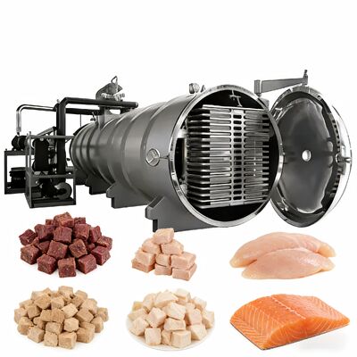 Puissance nominale 200KW Machine de séchage sous vide avec technologie sous vide avancée assurant des produits séchés par congélation à chaque lot