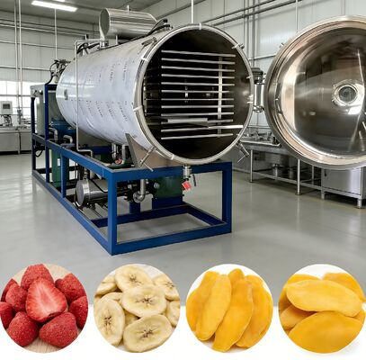 Machine de séchage par congélation en acier inoxydable 304 équipée d'un système de refroidissement à l'eau idéale pour les applications de laboratoire et industrielles