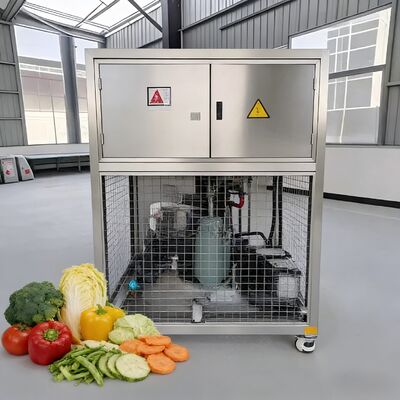 2600Kg séchoir à gel sous vide alimentaire avec capacité de lot de 100 kg technologie avancée garantissant des performances optimales de séchage par congélation