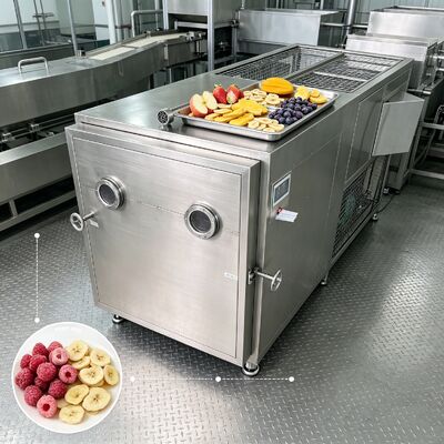 Machine de séchage par congélation sous vide automatique à niveau sonore de 70 dB conçue pour les applications de séchage alimentaire et chimique