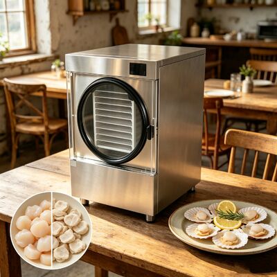 Chauffage électrique maison séchoir-congélateur de 20 à 25 kg Capacité SUS304 en acier inoxydable Conçu pour la conservation et le stockage des aliments