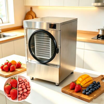 Danfoss Compressor Séchoir à froid à domicile d'une capacité de 20 à 25 kg et d'un cycle de séchage à froid de 24 à 30 heures