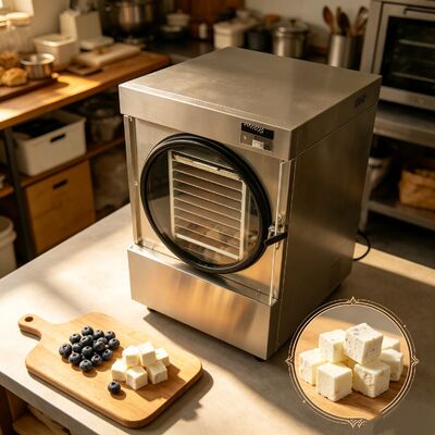 215kg small freeze dryer featuring intelligient system remote control ideal for chemical analysis and biological sample storage
