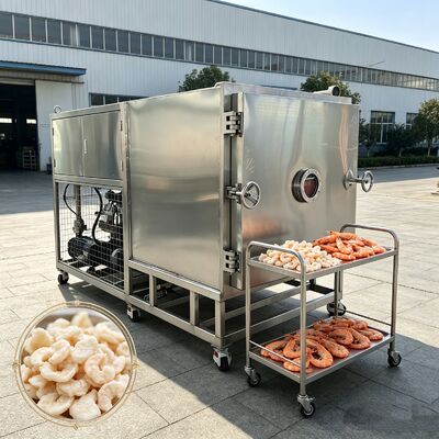 Taille totale 3800 1700 2000 mm Séche-glace à légumes avec système de refroidissement par air et 13 couches ou sur mesure conçu pour la conservation des aliments