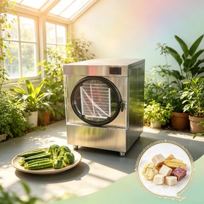 Lyophilisateur domestique, capacité de 20 à 25kg, puissance 3600W, coque en acier inoxydable SUS304, adapté à la conservation et au stockage des aliments