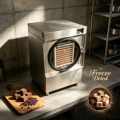 Capacité de 20 à 25 kg Sécheuse-gélateuse à la maison Offrant cycle de séchage par congélation 24 à 30 heures Niveau de bruit 50 dB Convient pour le séchage des aliments