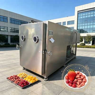 100 kg de lot de congélateur de légumes avec une plage de température de moins 50 plus 50 degrés Celsius et une pompe à vide à vanne rotative à deux étages