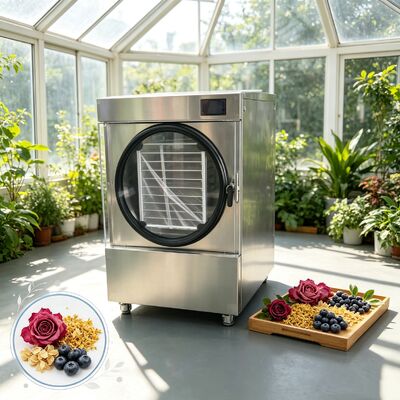 Lyophilisateur domestique de 3 600 W utilisant le système de réfrigération Compresseur Danfoss parfait pour la conservation des aliments et de leur valeur nutritionnelle à la maison
